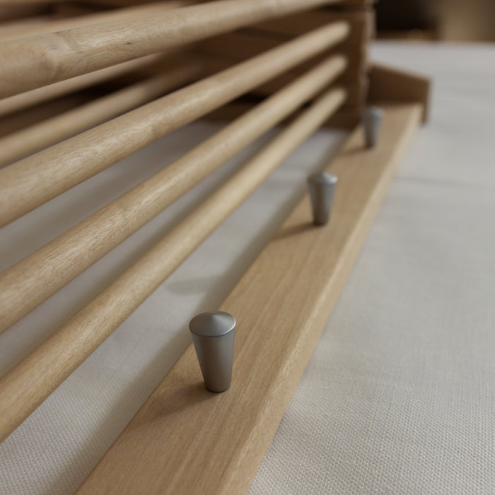 Wall Rack With Shelf and Hooks