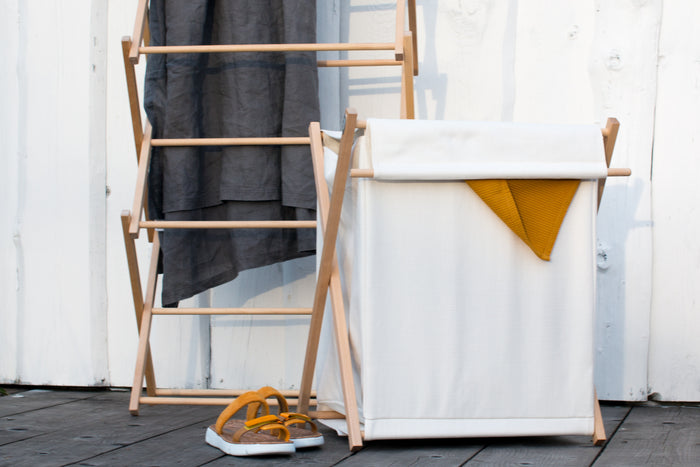 Off-White Laundry Hamper