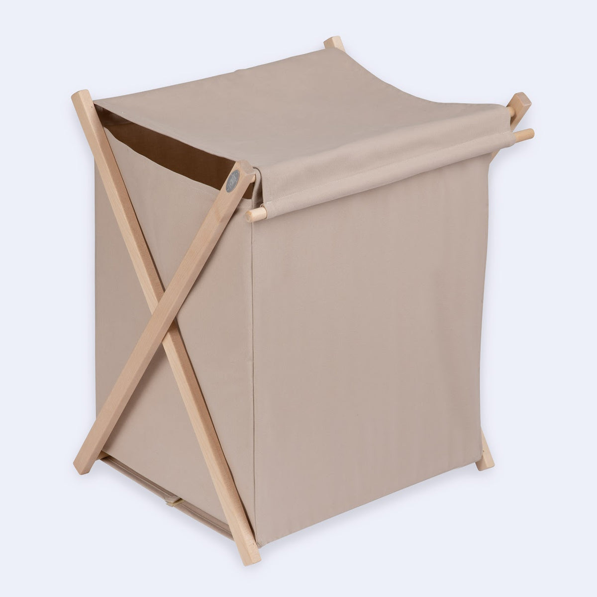 Beige Laundry Hamper