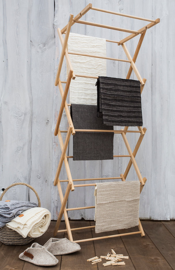 Clothes airer, drying rack