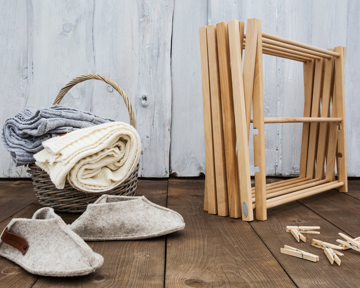 Clothes airer, drying rack