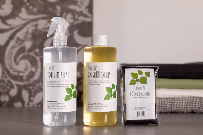 Laundry care birch scent